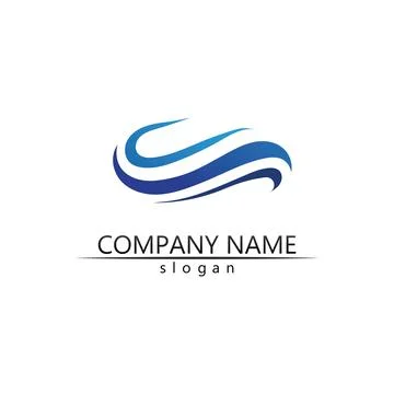 Water drop Logo Template vector Stock Illustration