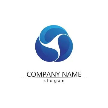 Water drop Logo Template vector Stock Illustration
