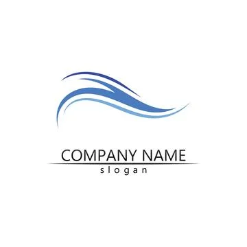 Water drop Logo Template vector Stock Illustration
