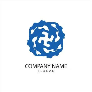Water drop Logo Template vector Stock Illustration