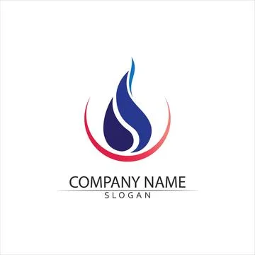 Water drop Logo Template vector Stock Illustration