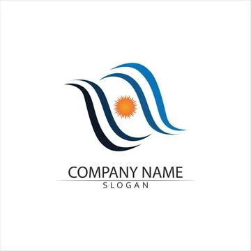 Water drop Logo Template vector Stock Illustration