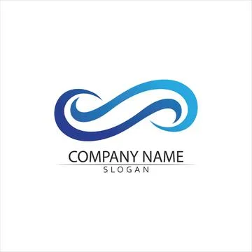Water drop Logo Template vector Stock Illustration