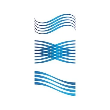 Water drop Logo Template vector illustration design Illustrazione stock