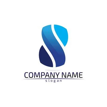 Water drop Logo Template vector illustration design Illustrazione stock