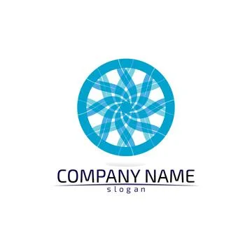 Water drop Logo Template vector illustration design Stock Illustration