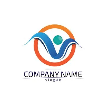 Water drop Logo Template vector illustration design Stock Illustration
