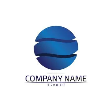 Water drop Logo Template vector illustration design Illustrazione stock