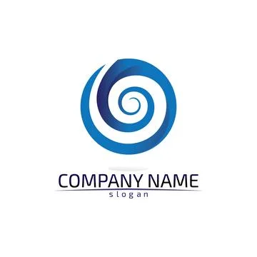 Water drop Logo Template vector illustration design Stock Illustration