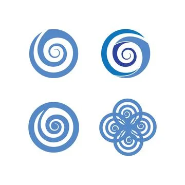 Water drop Logo Template vector illustration design Illustrazione stock