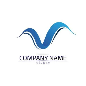 Water drop Logo Template vector illustration design Stockillustratie