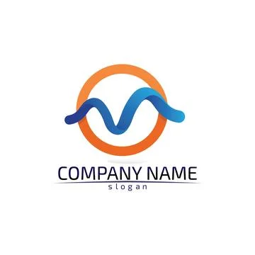 Water drop Logo Template vector illustration design Illustrazione stock