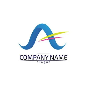 Water drop Logo Template vector illustration design Illustrazione stock