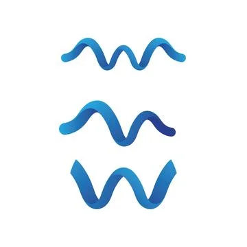 Water drop Logo Template vector illustration design Illustrazione stock