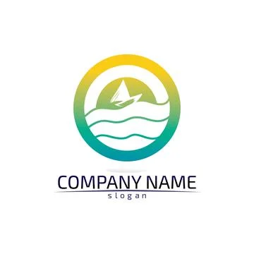 Water drop Logo Template vector illustration design Stock Illustration