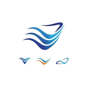 Water drop Logo Template vector Stock Illustration