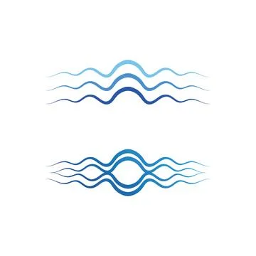 Water drop Logo Template vector 스톡 일러스트