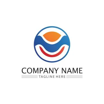 Water drop Logo Template vector Stock Illustration