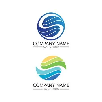 Water drop Logo Template vector Stock Illustration
