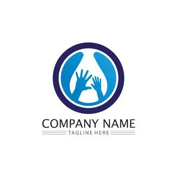 Water drop Logo Template vector 스톡 일러스트