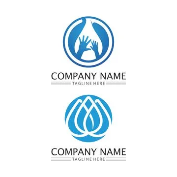 Water drop Logo Template vector Stock Illustration