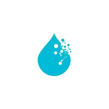 Water drop Logo Template vector Stock Illustration