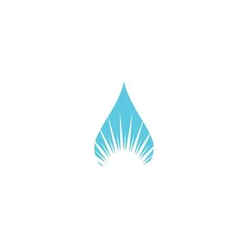 Water drop Logo Template vector Stock Illustration