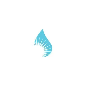 Water drop Logo Template vector Stock Illustration