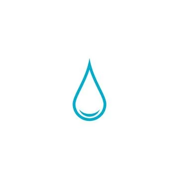 Water drop Logo Template vector Stock Illustration