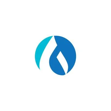 Water drop Logo Template vector Stock Illustration