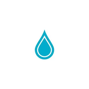 Water drop Logo Template vector Stock Illustration