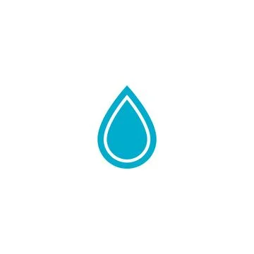 Water drop Logo Template vector Stock Illustration
