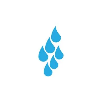 Water drop Logo Template vector Stock Illustration