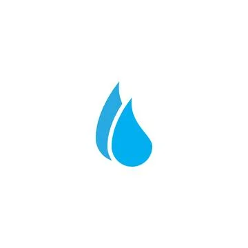 Water drop Logo Template vector Stock Illustration