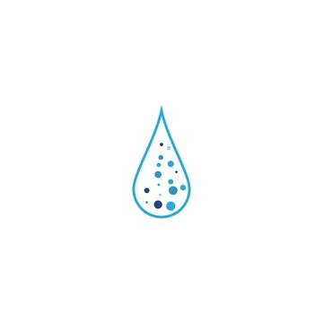Water drop Logo Template vector Stock Illustration