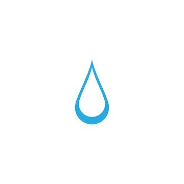 Water drop Logo Template vector Stock Illustration