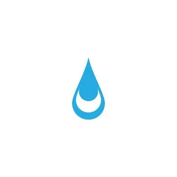Water drop Logo Template vector Stock Illustration