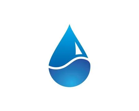 Water drop Logo Template vector illustration water drop Logo Template vect... Stock Photos