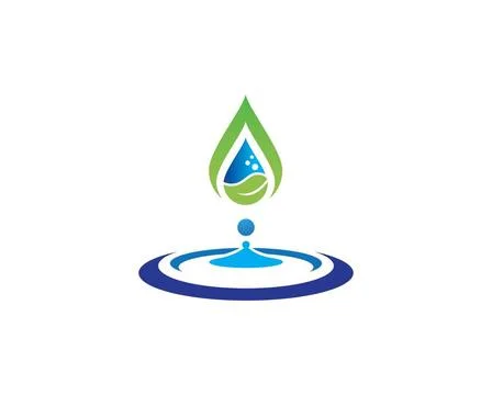 Water drop Logo Template vector illustration water drop Logo Template vect... Stock Photos