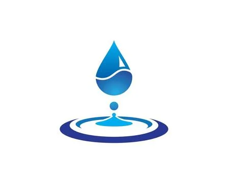 Water drop Logo Template vector illustration water drop Logo Template vect... Stock Photos