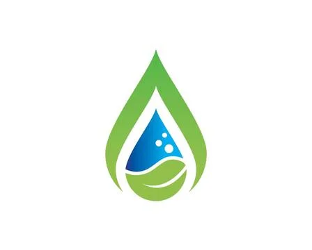Water drop Logo Template vector illustration water drop Logo Template vect... Foto stock