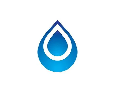 Water drop Logo Template vector illustration water drop Logo Template vect... Stock Photos