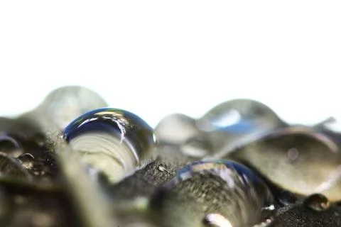 Water drop macro Stock Photos