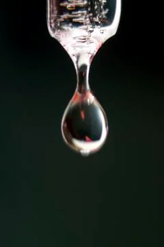 Water drop macro Stock Photos
