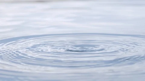 Water drop over a sea wave Vídeos de archivo 129605282