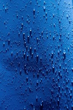 Water drop pattern. Drop splash water pattern. Selective focus. Droplet splas 写真素材