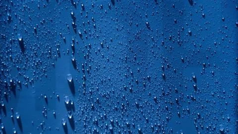 Water drop pattern. Drop splash water pattern. Selective focus. Droplet splas Foto stock