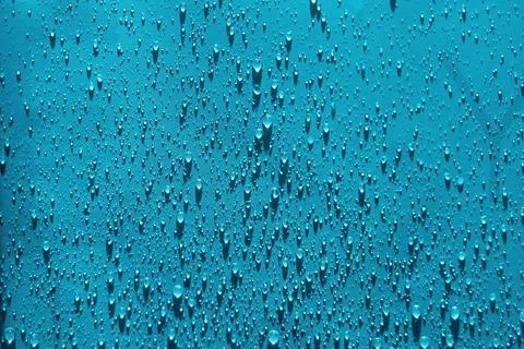 Water drop pattern. Drop splash water pattern. Selective focus. Droplet splas Stock Photos