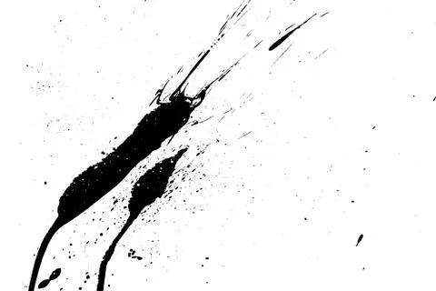 Water drop pattern on isolated white background Stock Illustration