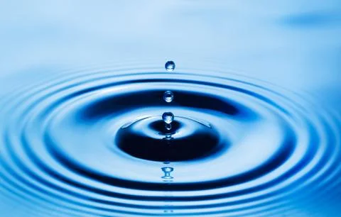 Water drop Foto stock
